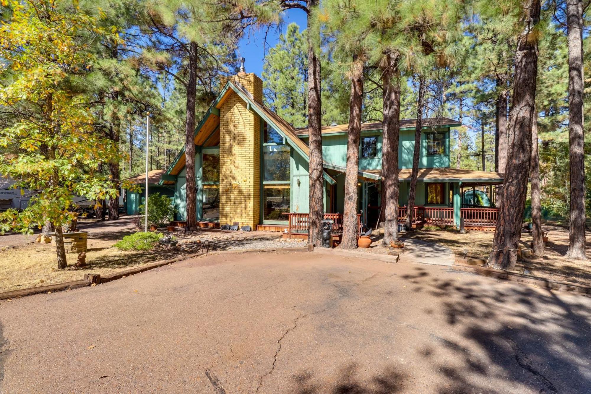 Outdoor Paradise In Lakeside, 2 Mi To Rainbow Lake Пайнтоп-Лейксайд Екстериор снимка